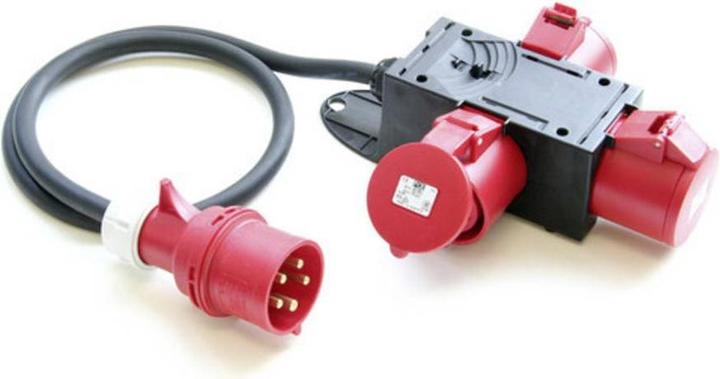 Actual product image PCE CEE power distributor 953.0113 40 (3 x, CEE)