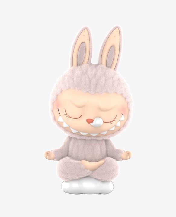 Actual product image Pop Mart Labubu The Monsters Lazy Yoga Series Figures Sealed Case (Einzelpack)