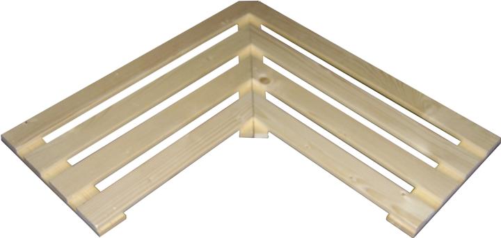 Actual product image DIY-Wood Additional shelf for corner shelf