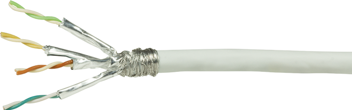 Image du produit LogiLink Câble réseau (S/FTP, CAT7, 100 m)