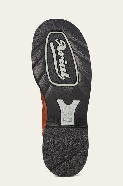 Actual product image Ariat 's leather western boots fatbaby saddle (36.5)