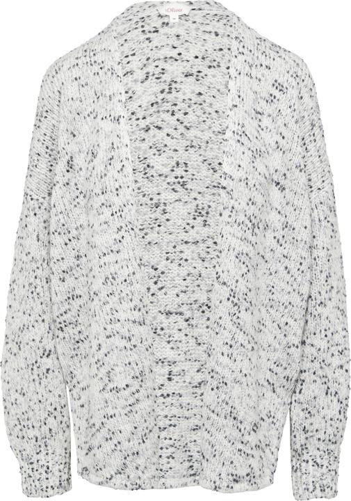 Immagine prodotto S.Oliver Strickjacke Melierter Cardigan mit weiten Ärmeln im Relaxed Fit (36)
