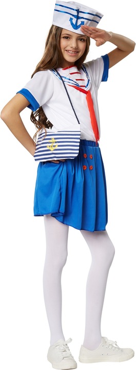 Produktbild Dressforfun Mädchenkostüm Marine Girl (104)