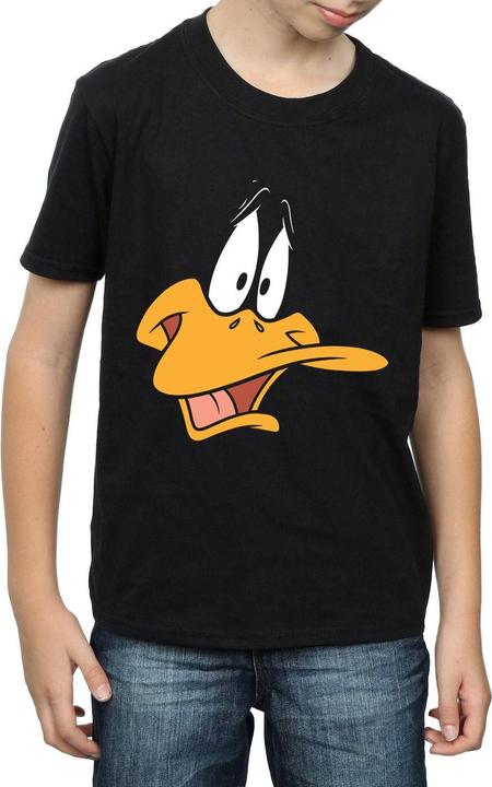 Actual product image Looney Tunes Boys Daffy Duck Cotton T-Shirt (152, 158)
