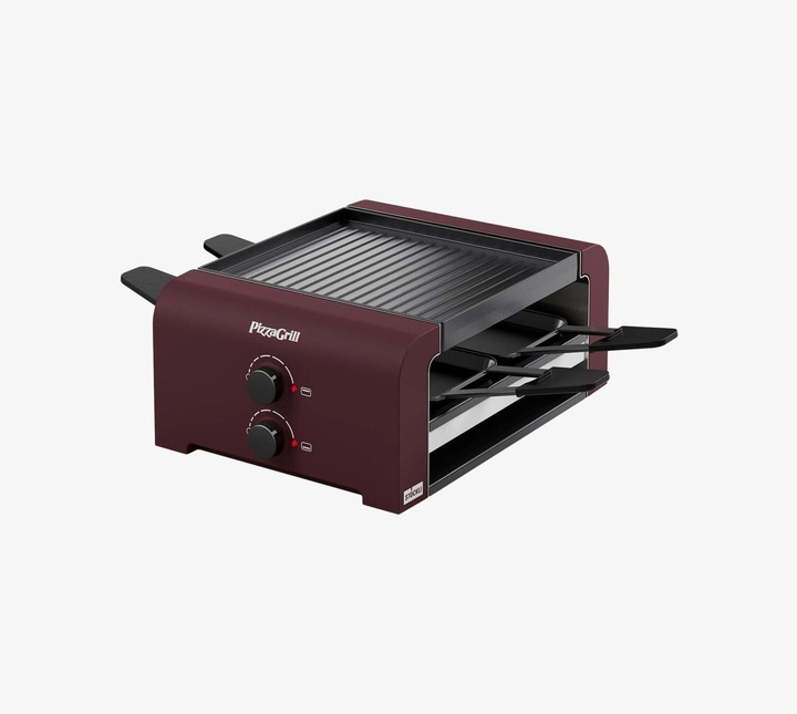 Actual product image Stöckli Gril à pizza po0ur 4 personnes rouge