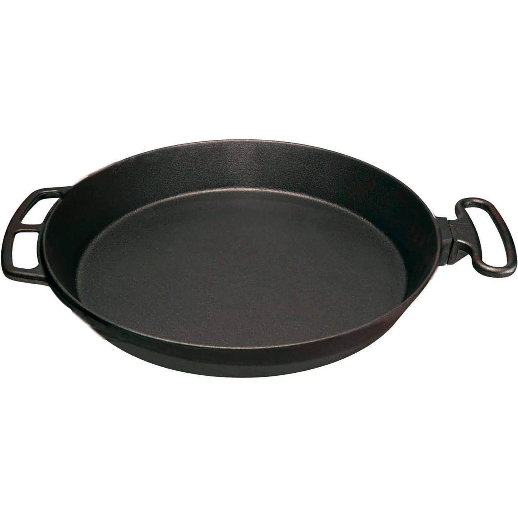 Paella World International Gusseisenpfanne Ø 80 cm, Pfanne + Kochtopf, Schwarz