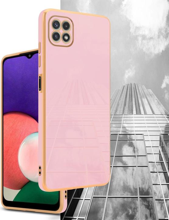 Produktbild Cadorabo Hülle für Samsung Galaxy A22 5G im TPU mit Kameraschutz LM130 Style (Samsung Galaxy A22 5G)