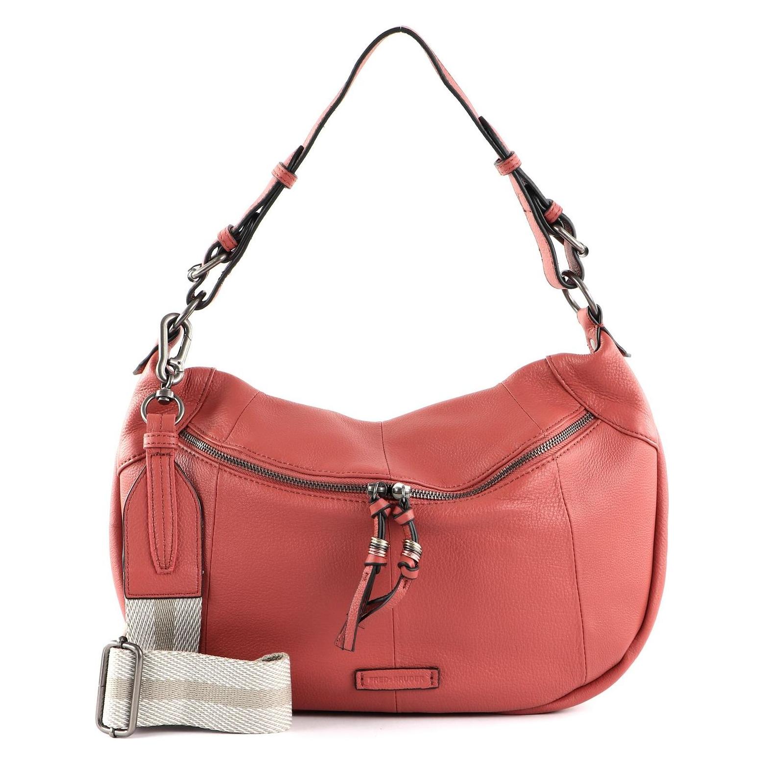 FredsBruder, Damen, Handtasche, Pruvia Hobo, Rot