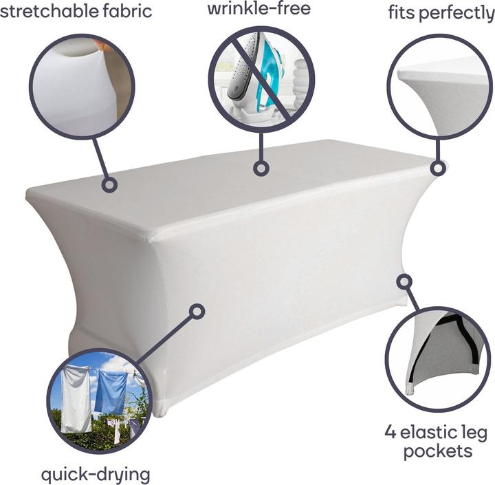 Image du produit Perel Housse de table (180 x 75 x 74 cm)