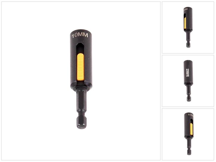 Productafbeelding DeWalt DT 7440 Dopsleutel 10 mm buitenzeskant - 75 mm lengte, permanente magneethouder, Easy-C (10 mm)
