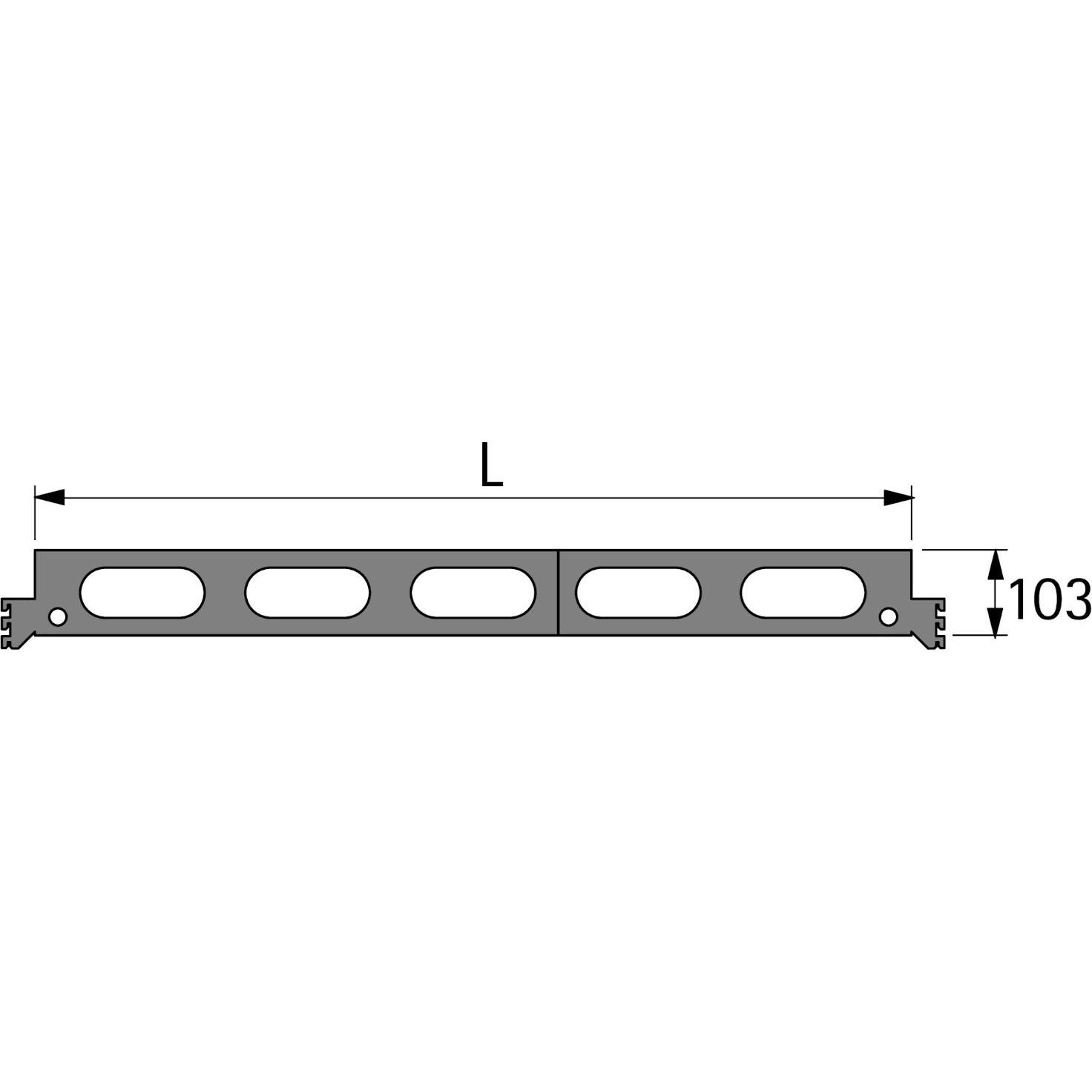 Thumbnail - Hettich, Tischbeine + Tischgestell, Traverse L1060-1860mm