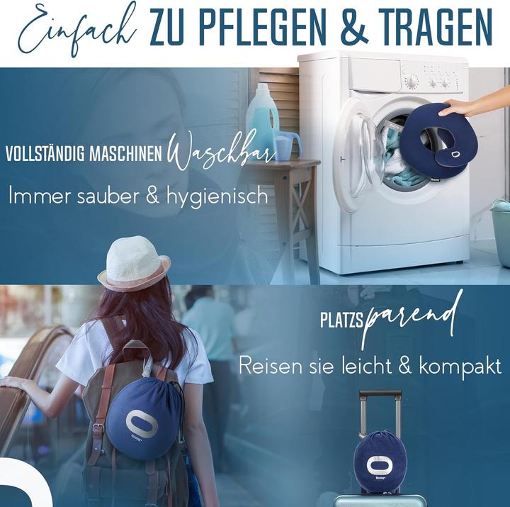 Immagine prodotto Bcozzy Reisekissen (Cuscino per testa e collo)