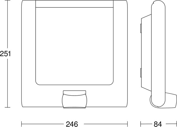 Produktbild Steinel LED Sensorlampe L 220 (869 lm)
