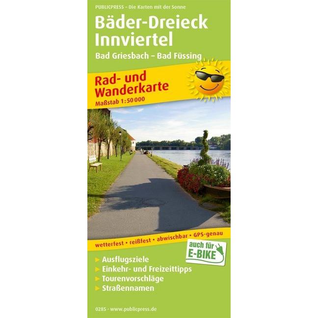 PublicPress Rad-u.Wanderk. Bäder-Drei., Landkarte