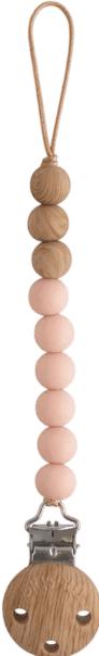 Actual product image Mushie Halo pacifier chain