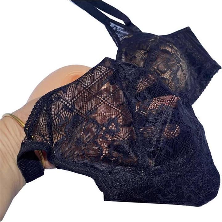 Produktbild NoGenderWear Spitzen-BH für Brustprothesen (L)