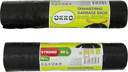Okko Sacchi Per Rifiuti Strong Ds 60l 10pz (10 x, 60 l)