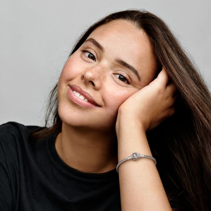 Produktbild Pandora Disney Tinker Bell Clasp Moments Schlangen Armband (19 cm, Sterling Silber 925)