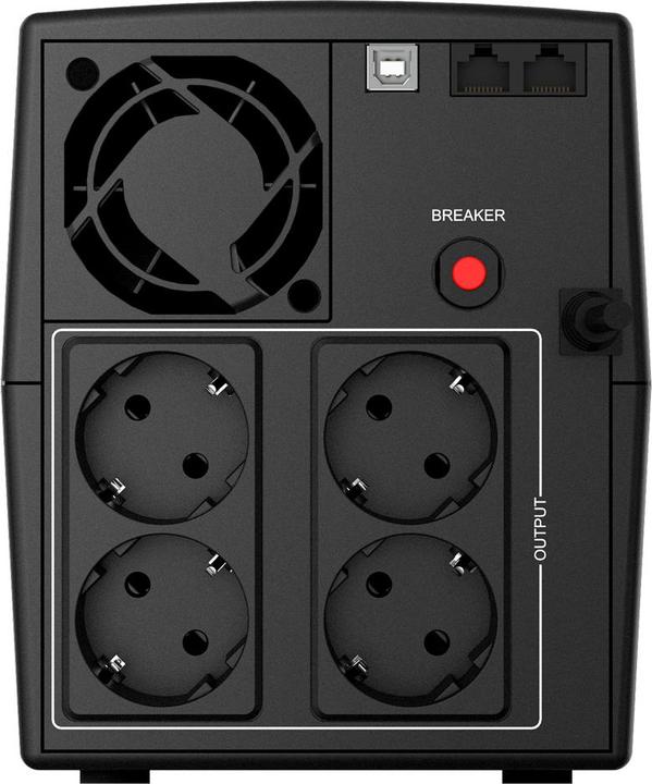 Produktbild Njoy Keen 2000 USB (2000 VA, 1200 W, Line-Interaktiv USV)