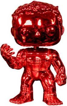 Actual product image Funko Pop Marvel Endgame Hulk with Infinity Gauntlet Red Chrome Limited Edition