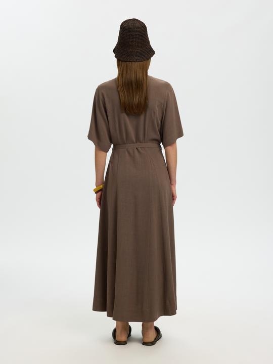 Image du produit Selected Slfviva Regular Linen Blend Dress Noos (34)