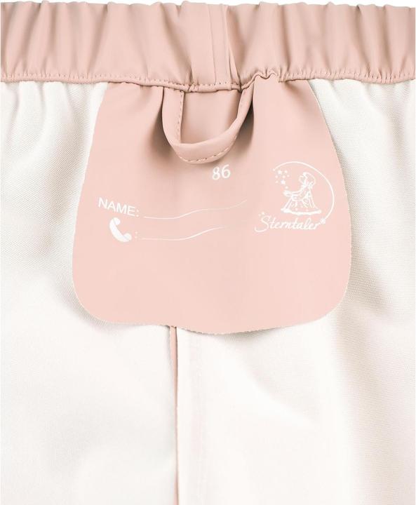 Produktbild Sterntaler Regenhose ungefüttert Zartrosa Gr. 128 (128)