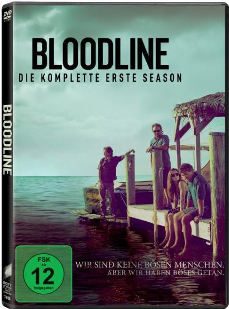 Bloodline Season 1 (DVD, 2015, Deutsch, Englisch, Französisch)