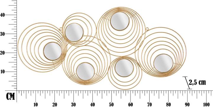 Produktbild Mauro Ferretti Wanddeko Strahlen 90