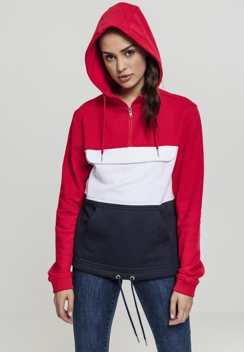 Produktbild Urban Classics Ladies Color Block Sweat Pull Over Hoody (S)