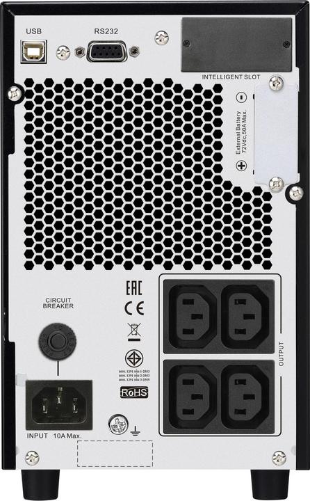 Produktbild APC USV SRV2KIL, 2000VA/1600W (2000 VA, 1600 W, Online-Doppelwandler USV)