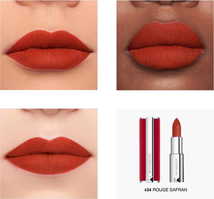 Actual product image Givenchy Le Rouge Deep Velvet Lipstick (#34)
