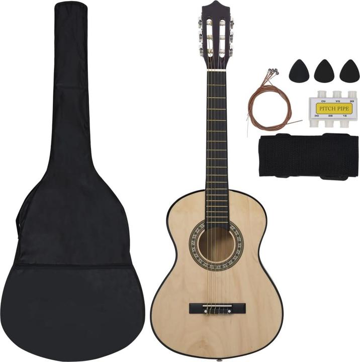 VidaXL Jahleel (Classical guitar, Nylon, Lime wood, Duroplastic plastics)