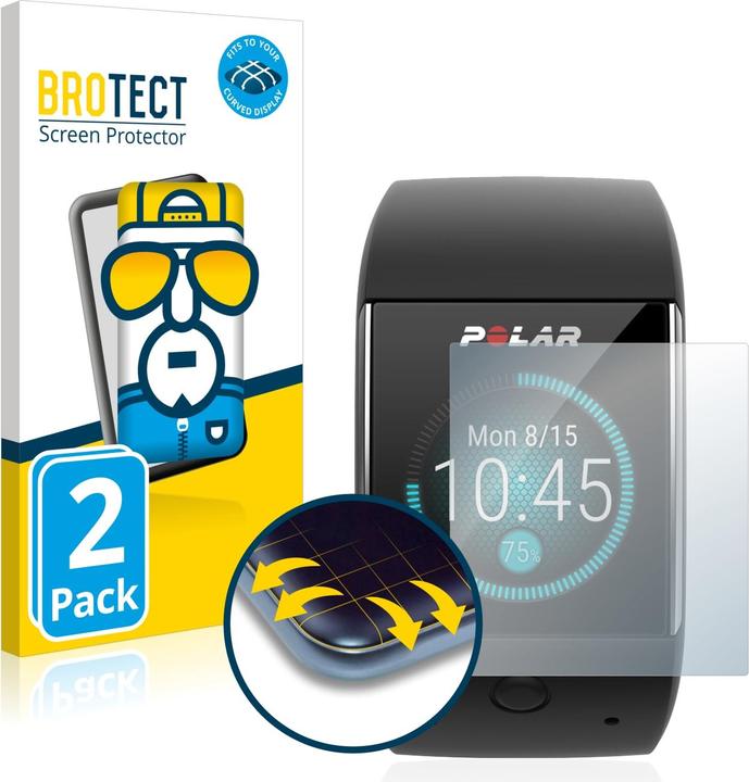 Productafbeelding BROTECT Volledig bedekkende screen protector (M600)