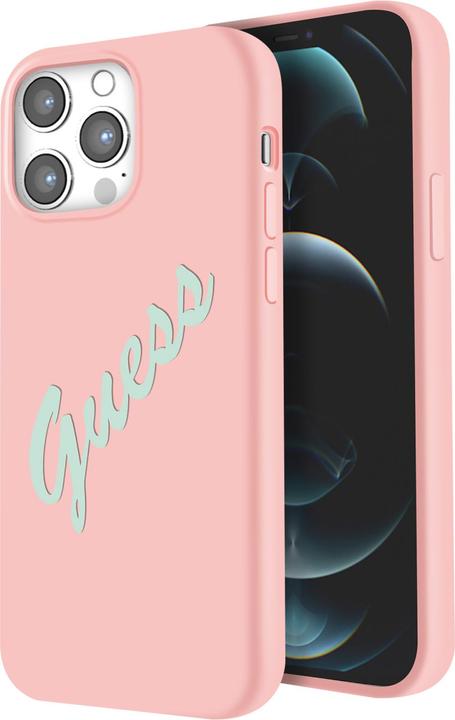 Actual product image Guess Hard Cover Silicone Vintage (Apple iPhone 12 Pro Max)