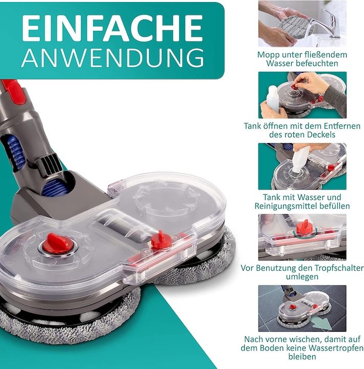 Produktbild Cleanify Wischaufsatz für Dyson