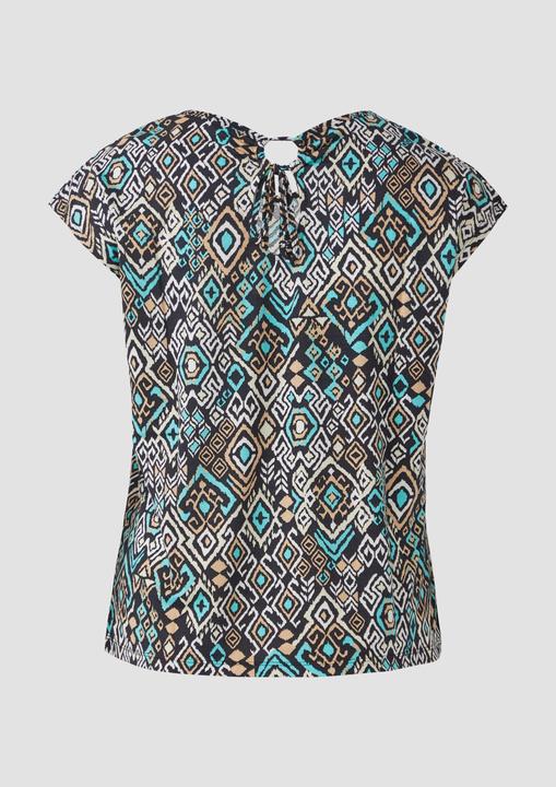 Image du produit S.Oliver T-Shirt Ärmelloses Relaxed-Fit-Shirt mit Cut-out und Schleife (44)