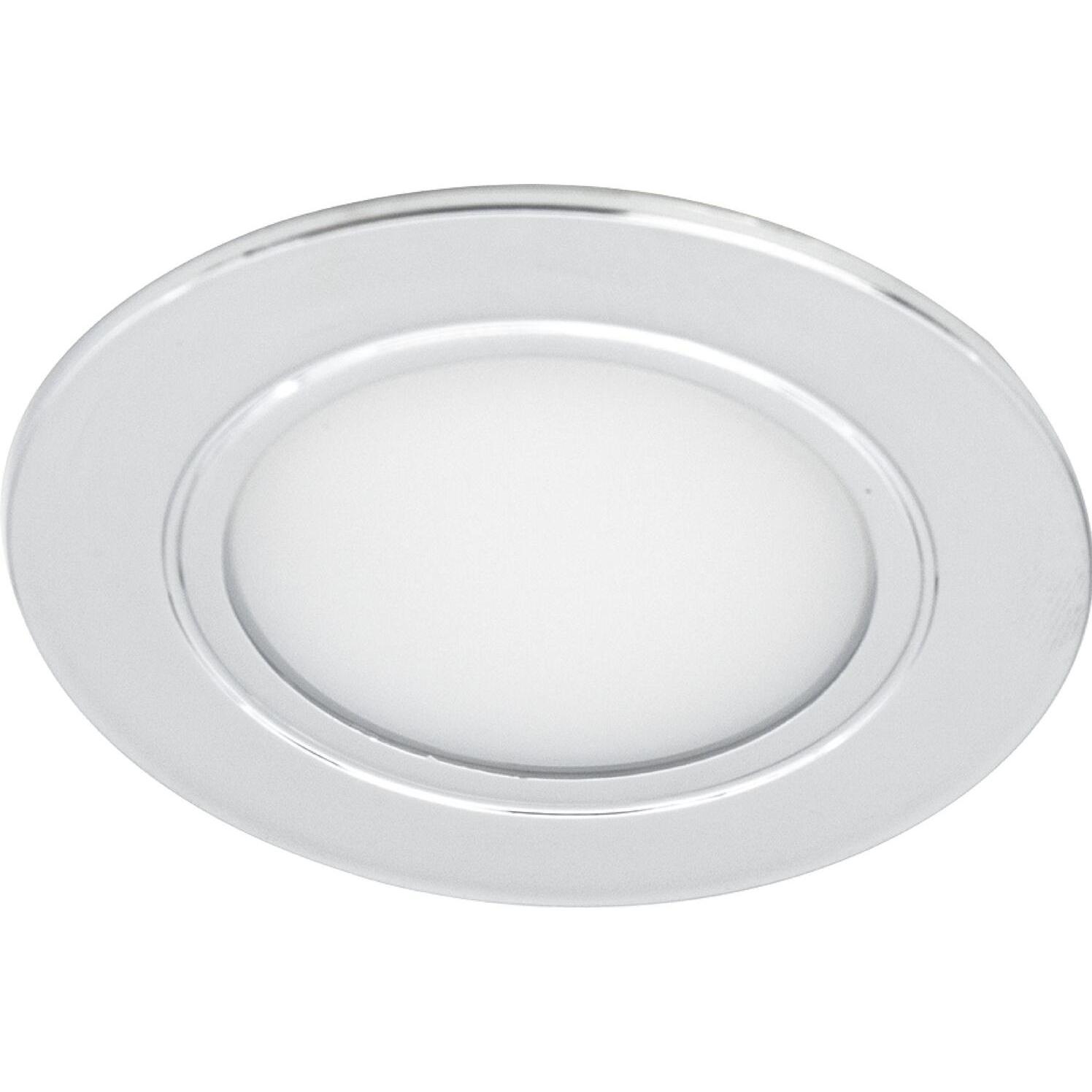 Siro, Wandleuchte + Deckenleuchte, LED Einbauleuchte SL-Mono Spot 3000 K warmweiss, verchromt glänzend (220 lm)