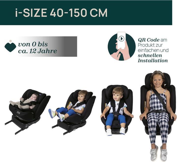 Actual product image Chicco UNICO EVO I-SIZE CLASSIC CAR SEAT 40 - 150 CM (Child seat, ECE R129/i-Size Standard)