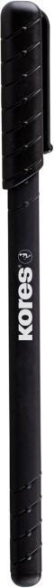 Image du produit Kores Stylo à bille jetable K-Pen Super Slide K0, noir (Noir, 1x)