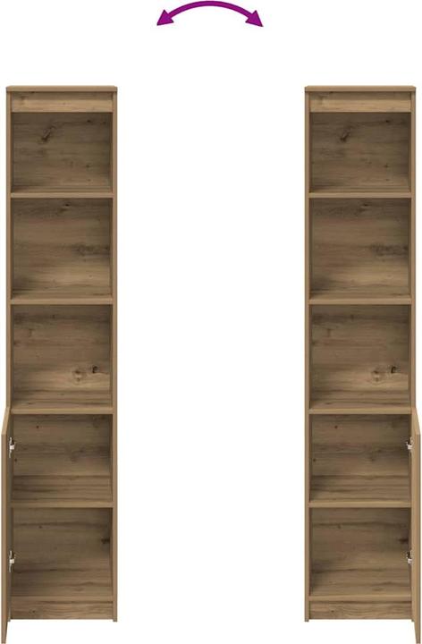 Actual product image vidaXL Highboard (37.50 x 35 x 180 cm)