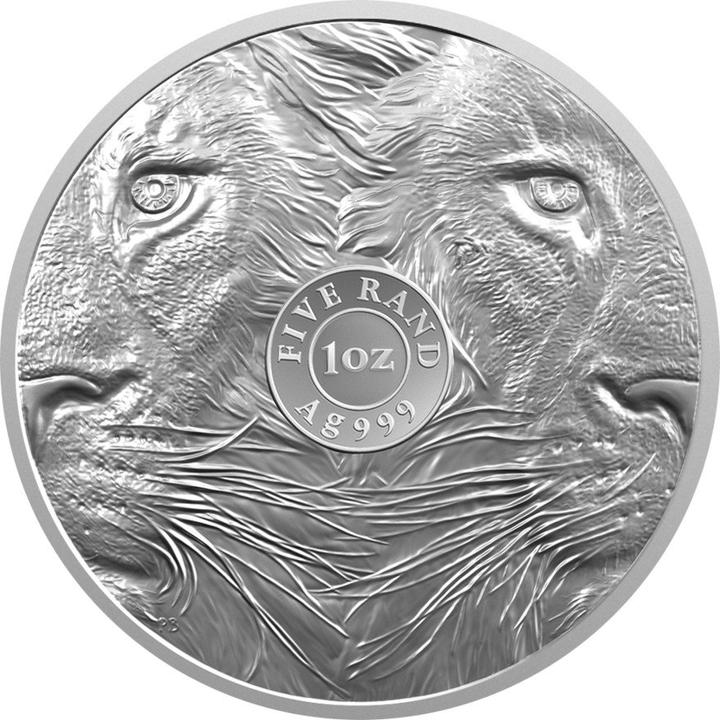 Produktbild South Africa Mint Silber Löwe 1 oz - Big Five Serie III - 2025 (999, 2025)