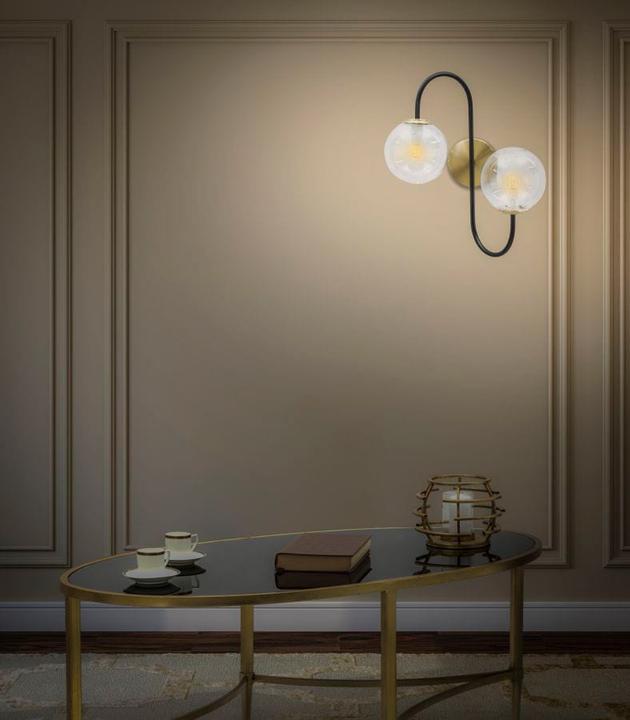 Actual product image Mauro Ferretti Wall lamp black