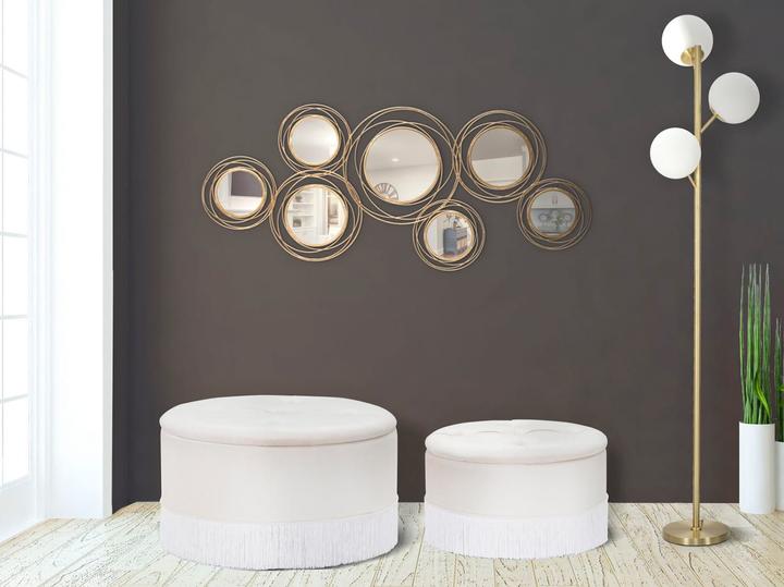 Actual product image Mauro Ferretti Floor lamp Glamy 3 lights