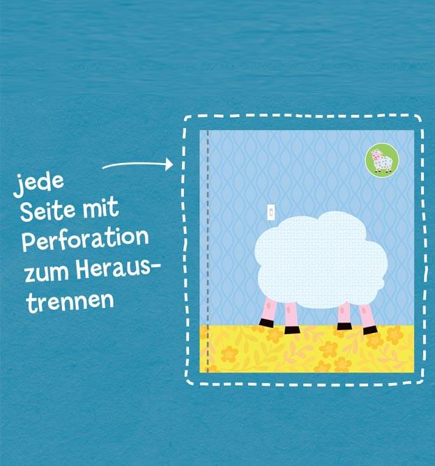 Actual product image The craft book for the little ones Cutting and gluing farm