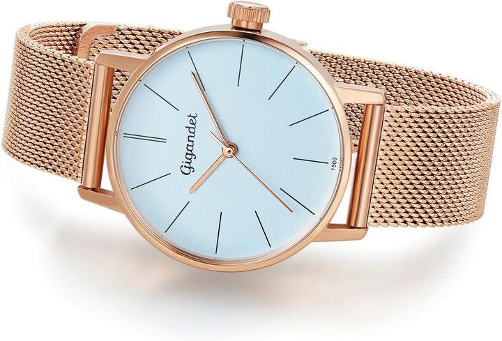 Image du produit Gigandet Analogue japonais étanche pour femmes avec bracelet en acier inoxydable (Montre analogique)