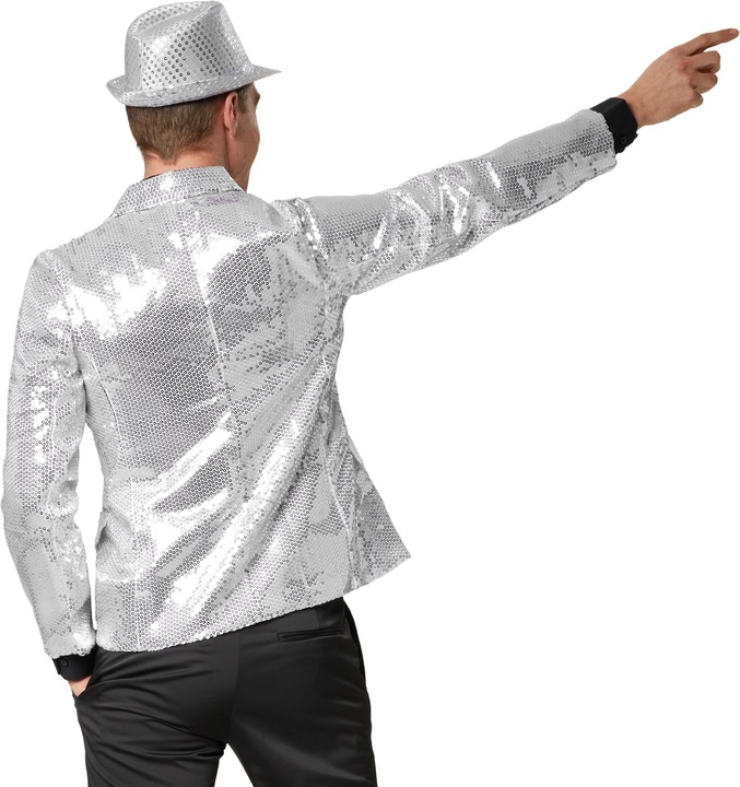 Actual product image tectake Men’s Sequin Jacket (XXL)