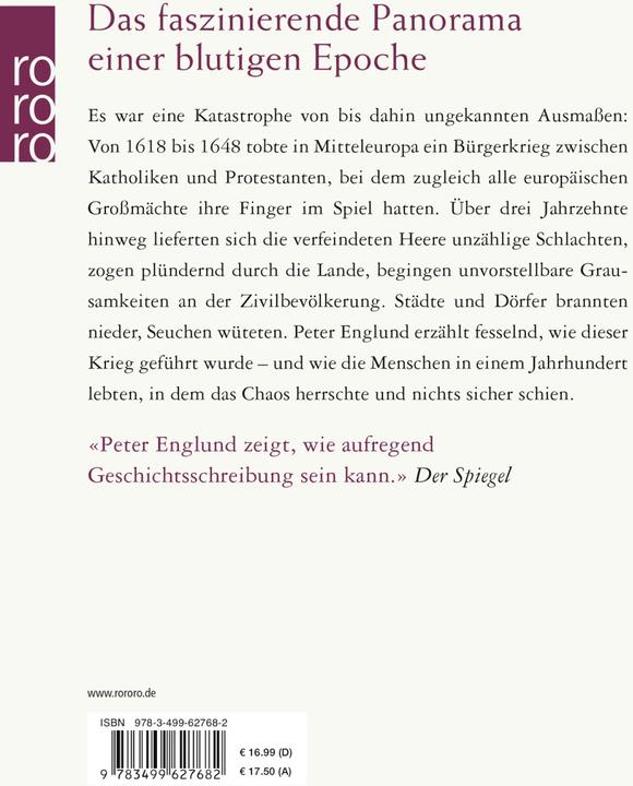 Produktbild Verwüstung (Deutsch, Peter Englund, 2013)