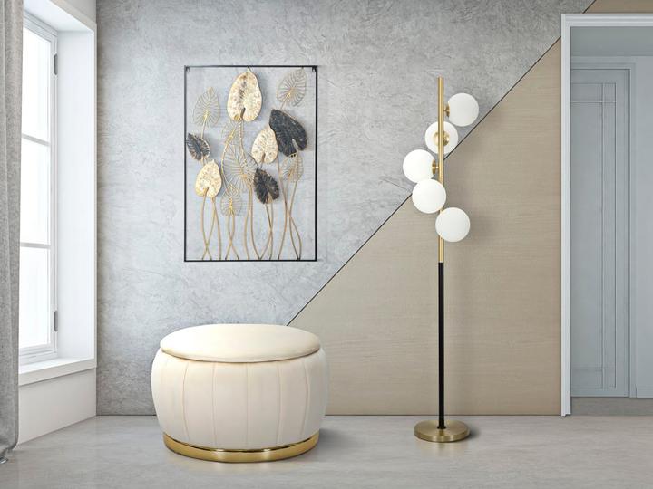 Actual product image Mauro Ferretti Floor lamp Glamy 5 lights
