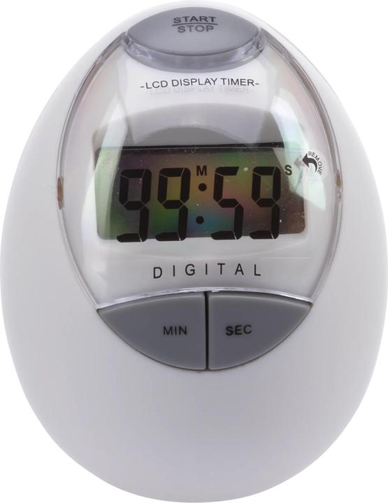 Actual product image Nordic Quality Salt Digital kitchen timer - White