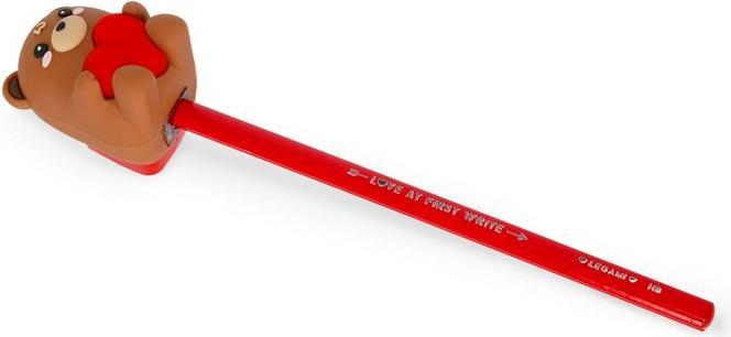 Image du produit Legami Anspitzer mit Lichteffekt und Behälter - Teddy Bear